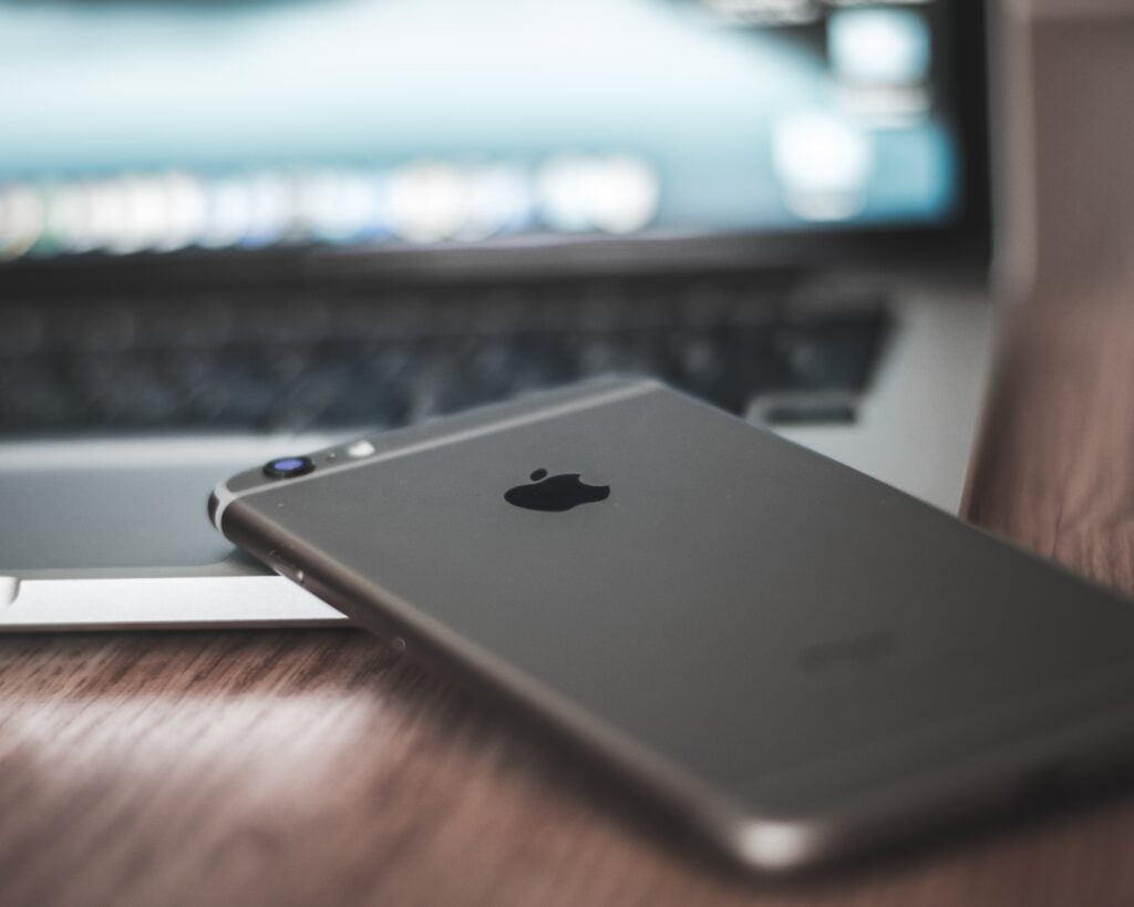 Macbook and iPhone